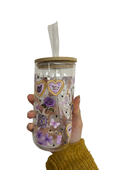 Fantasy - Glass Tumbler (Purple)