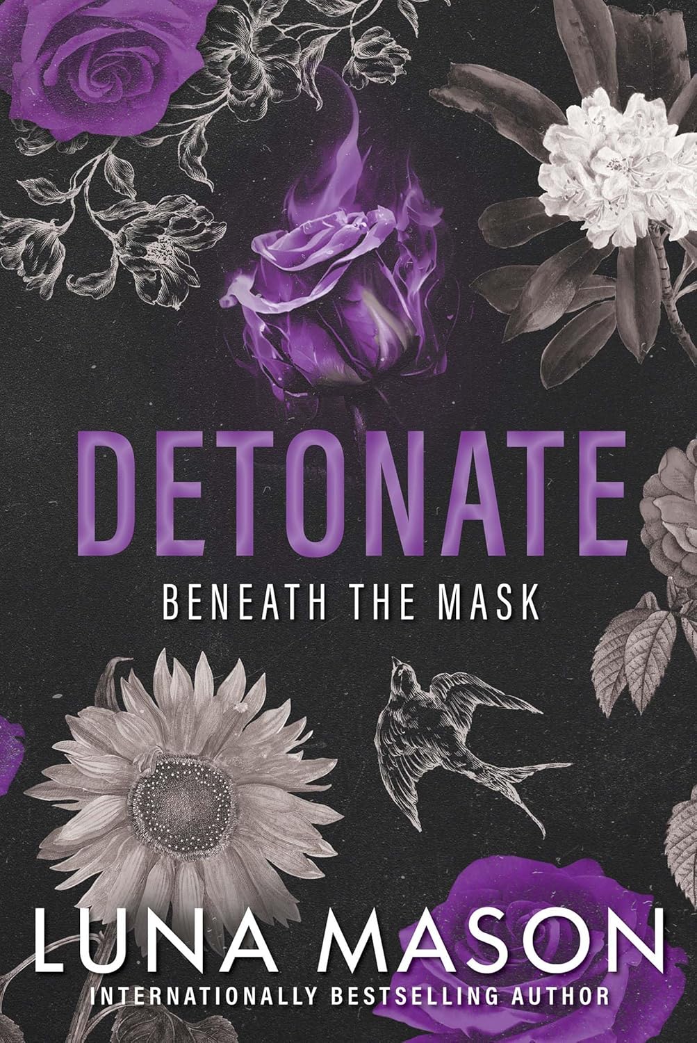 Detonate: A Dark Mafia Romance (Beneath the Mask Book 2) - Luna Mason